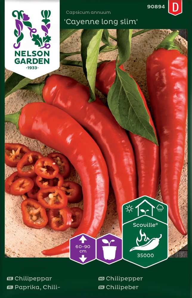 Chilipaprika Cayenne long slim