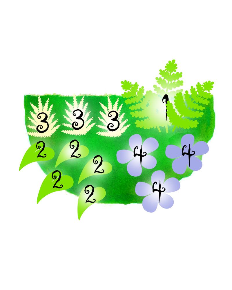 Kuutamolla 3 -perennapenkki 10 kpl