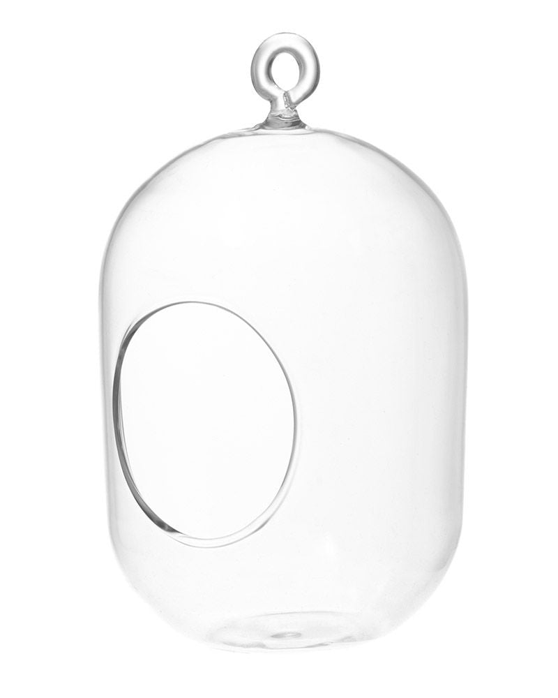Lasipallo soikea