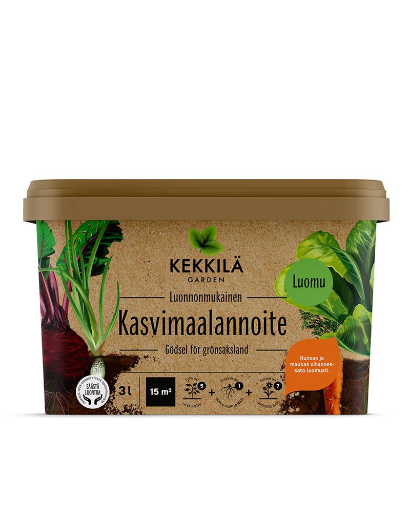 Kekkilä Kasvimaalannoite Luomu