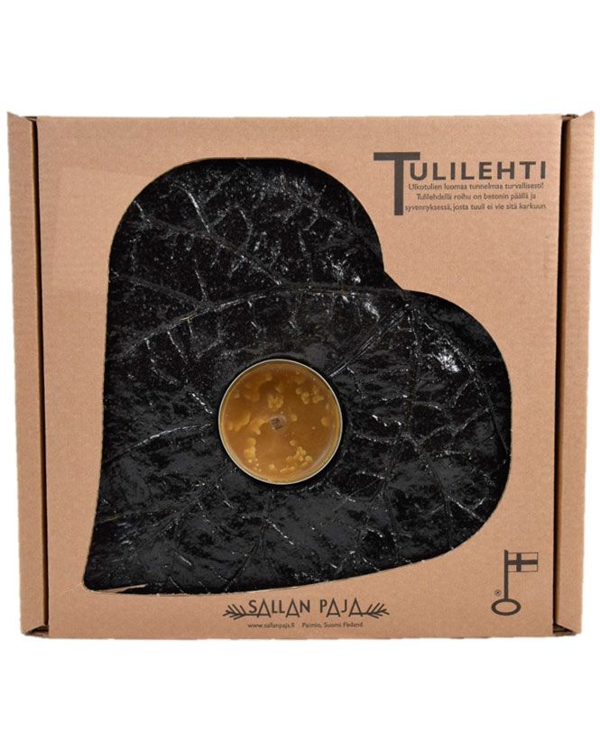 Tulilehti musta