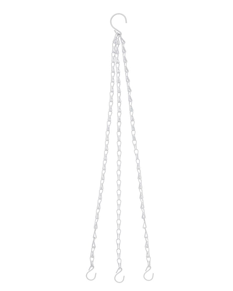 Amppeliketju valkoinen 60 cm
