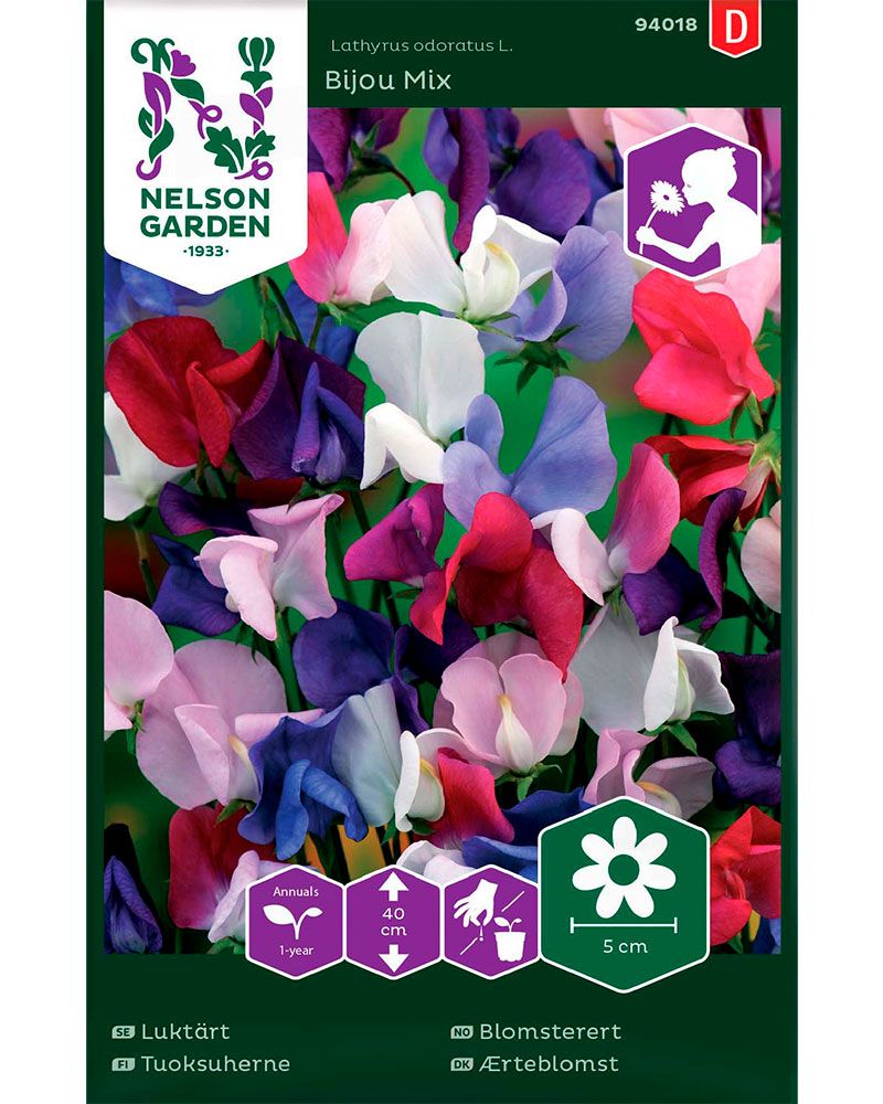 Matala tuoksuherne Bijou mix