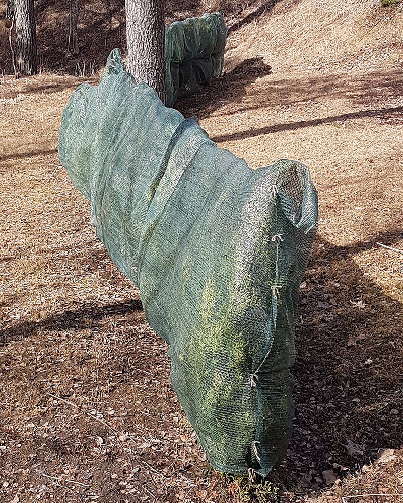 Varjostus- ja tuuliverkko 10 m²