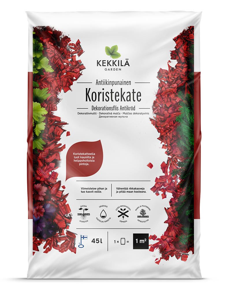 Kekkilä Koristekate Antiikinpunainen 45 l