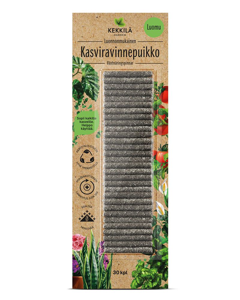 Kekkilä Kasviravinnepuikko Luomu