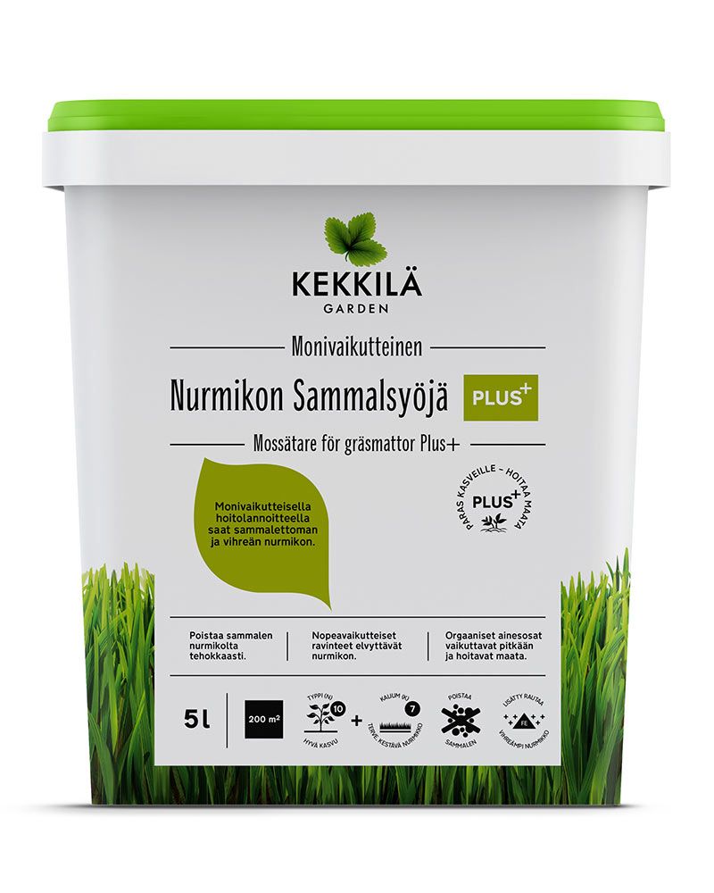 Kekkilä Nurmikon sammalsyöjä PLUS+ 5 l