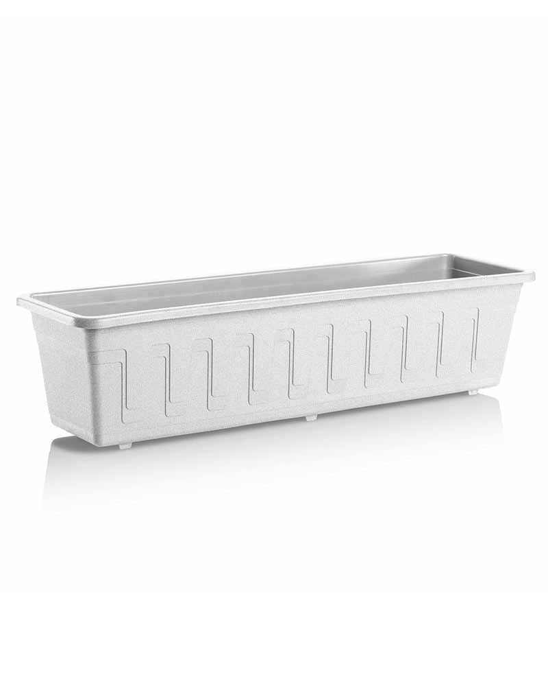 Parvekelaatikko Window box vaalea 60 cm
