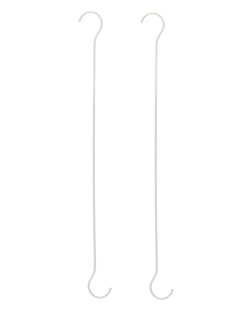 Tarmo ripustuskoukut valkoinen 60 cm 2 kpl