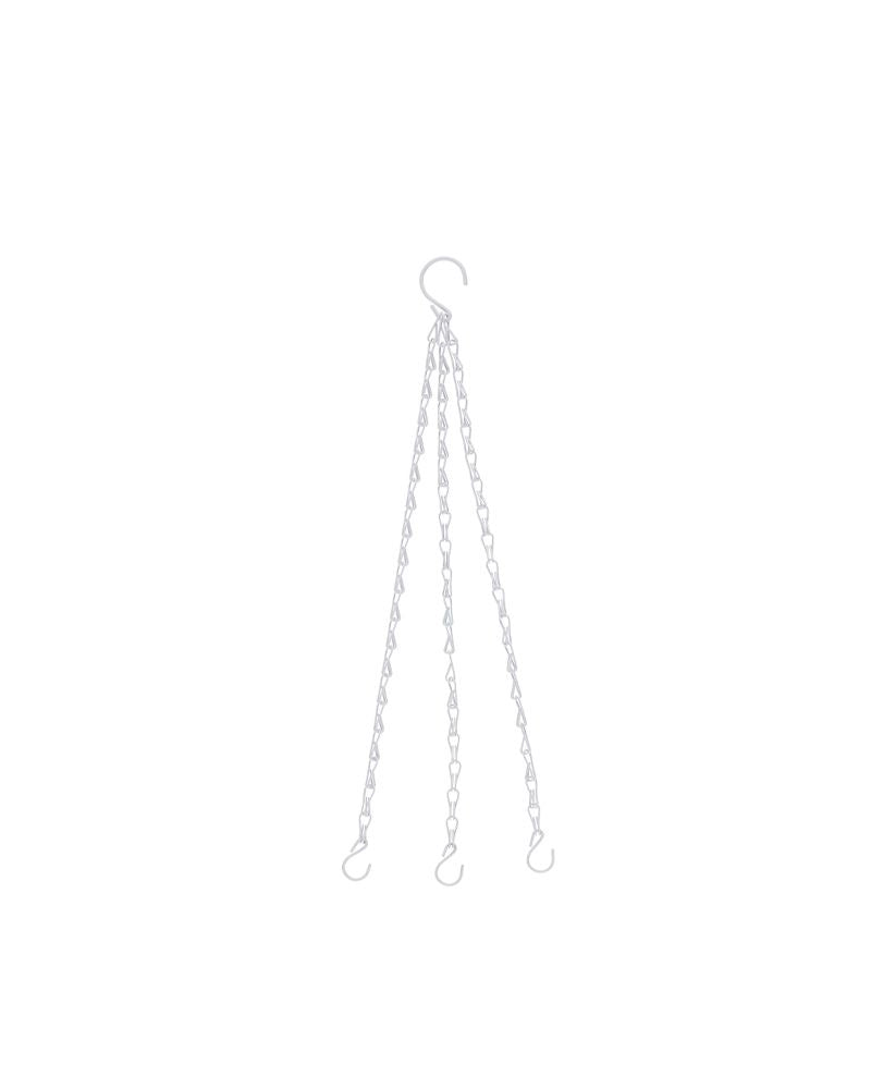 Amppeliketju valkoinen 40 cm
